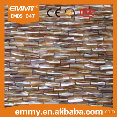 beauty natural dream color freshwater shell teeth mosaic wall tile seller